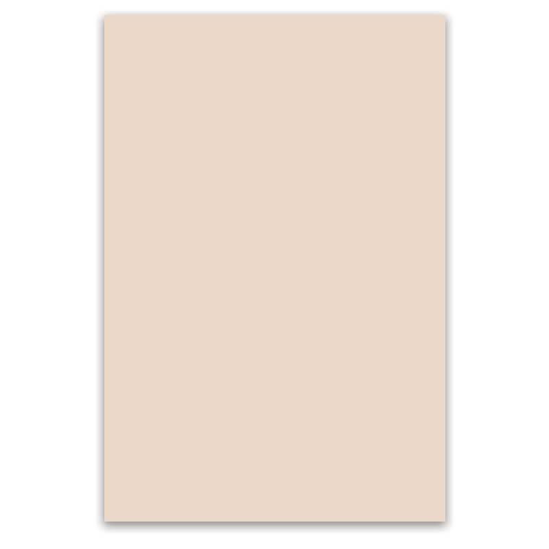 curious metallic nude paper card