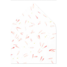 flower petal envelope liner