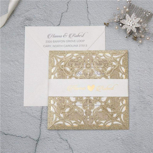 Folded Gates Glitter' - Laser-cut Gates