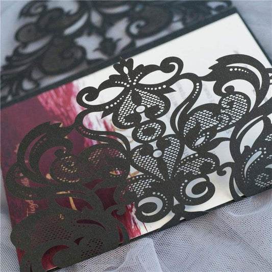 Graceful Lace Gates' - Laser-cut Gate Fold