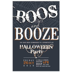 Boos & Booze - Halloween