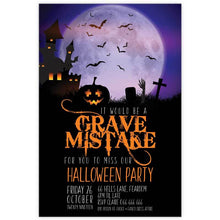 Grave Mistake Full Moon - Halloween
