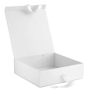 bridesmaid proposal box hamper box white open