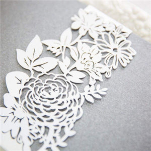 Laser cut - Belly Band - 'Floral Lace'