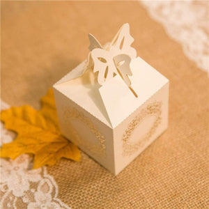 Laser cut - Favor Box - 'Doily'