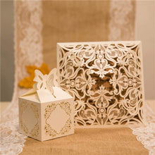 Laser cut - Favor Box - 'Elegant Gate'