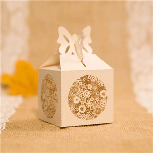 Laser cut - Favor Box - 'Rustic Lace'