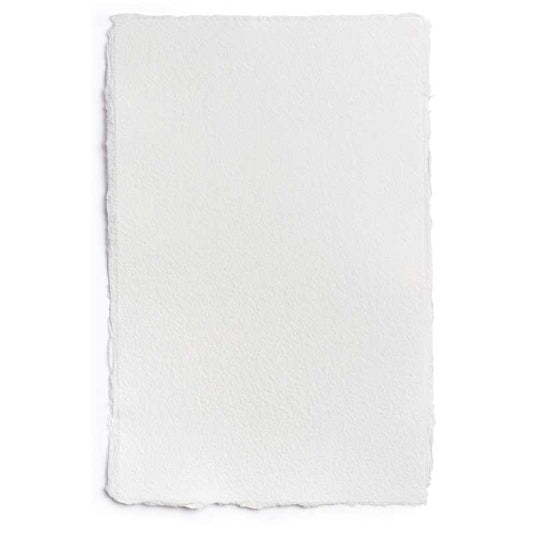 diy invitation paper deckle edge indi handmade white