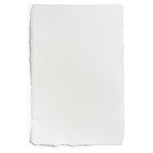 diy invitation paper deckle edge indi handmade white