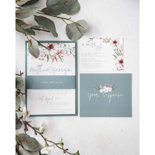 Pastel Mood Wedding Invitation