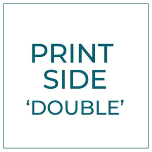 Print Side - Double