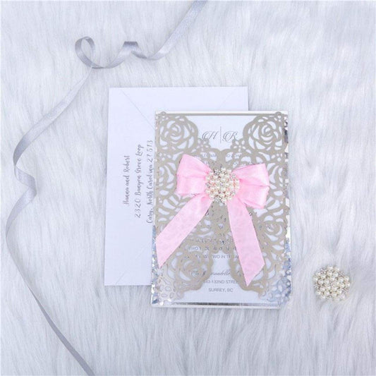 Rose Gates Mirror' - Laser-cut Gate Fold