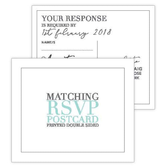 RSVP Card