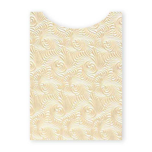 majestic swirl ivory c6 invitation sleeve