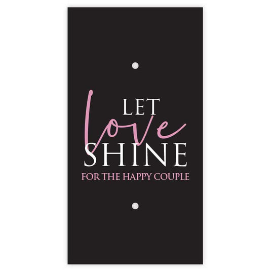 sparkler send off tag circle let love shine happy couple