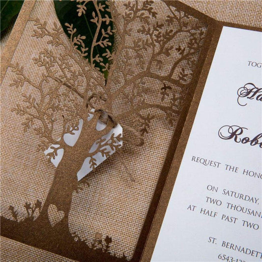 Tree Gates' - Laser-cut Book Fold
