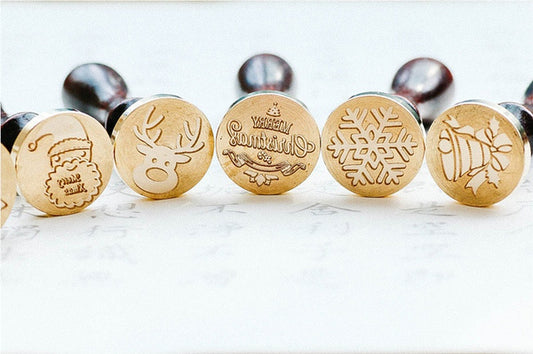 wax stamp reindeer rodholf christmas