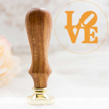 wax stamp - love stack