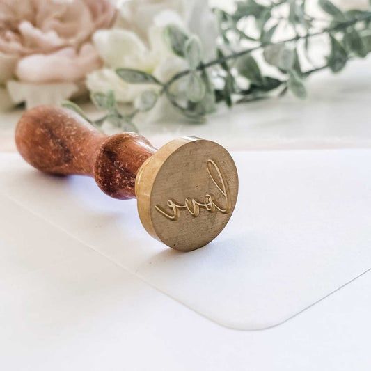 wax stamp love