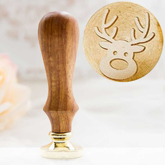 wax stamp reindeer rodholf