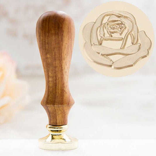 wax stamp rose head