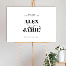Alex - Welcome Sign