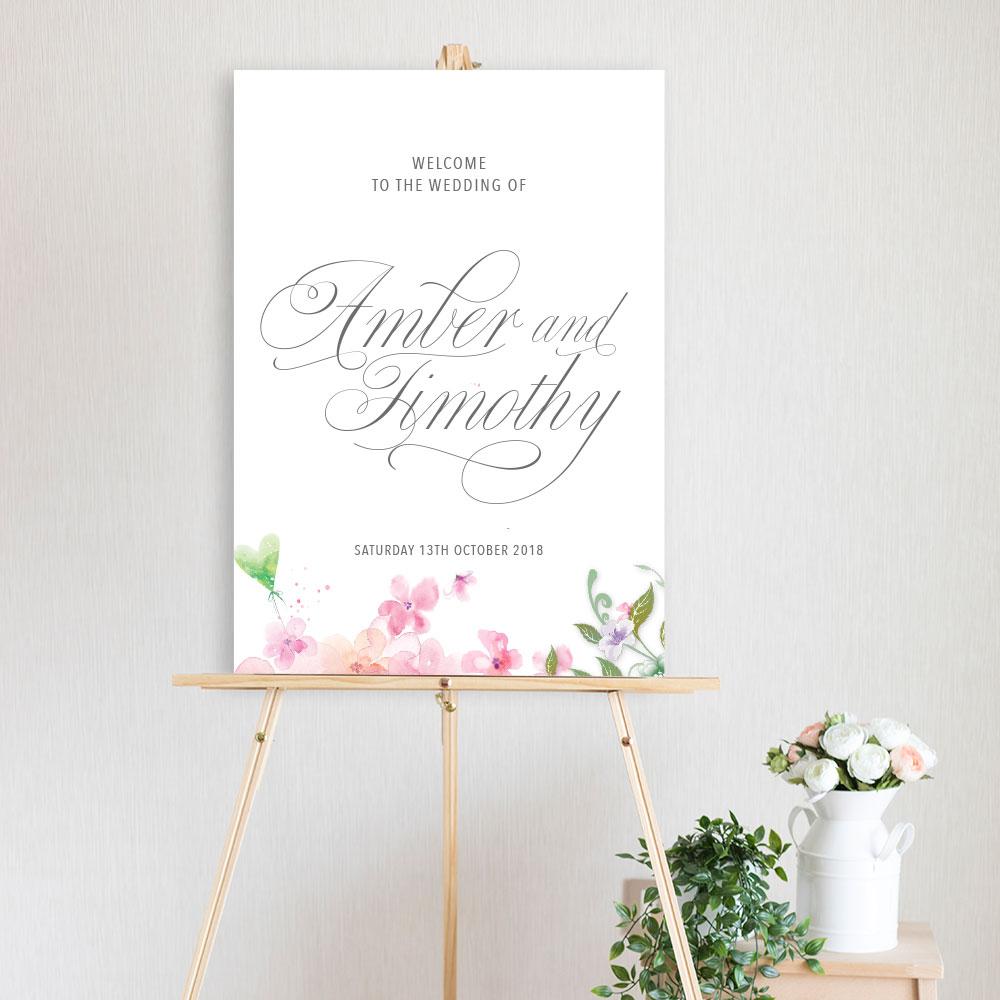 Wedding Welcome Sign | Event Signage | Pixel and Ink Designs – PIXEL ...